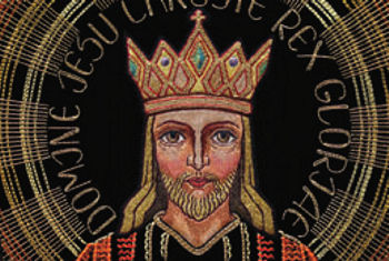 Vergrößerung Messgewand „Christus König“